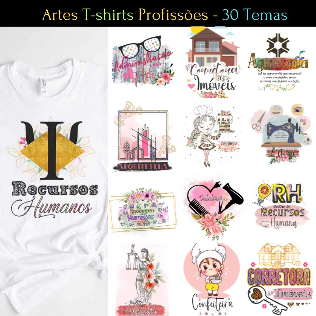 Artes Caneca Profissões