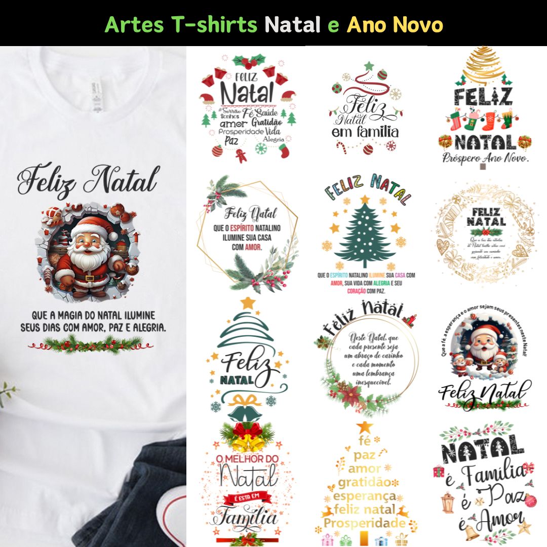 artes camisa natal